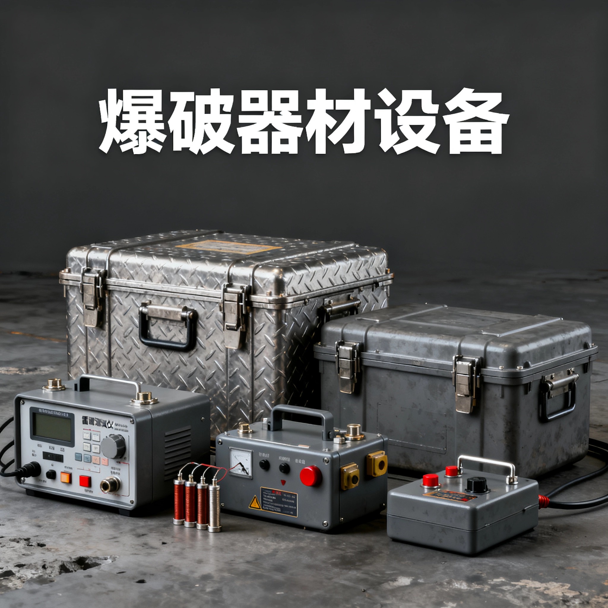 延安爆破工程师的“兵器库”：常用器材一册通